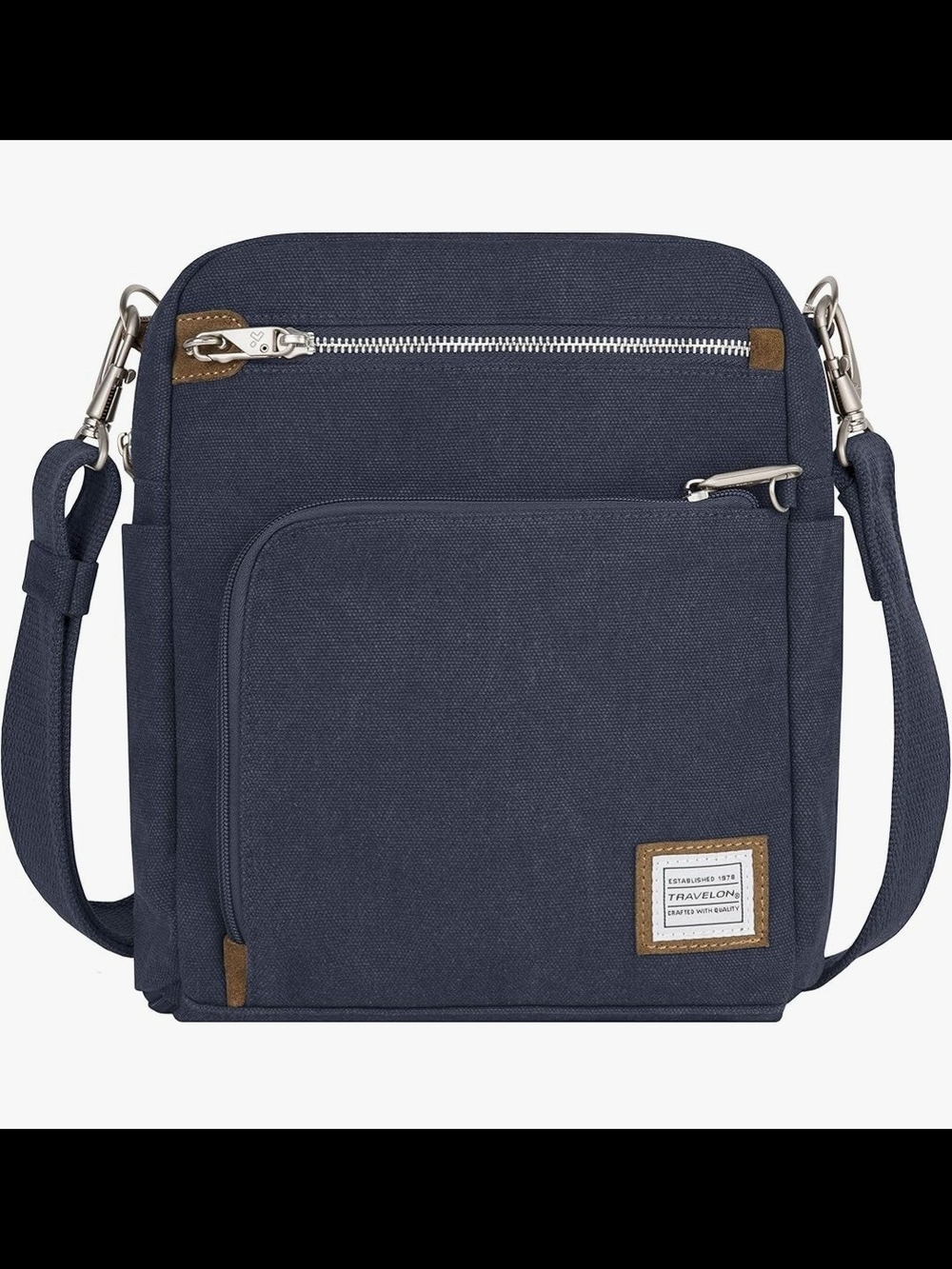 Travelon Navy Crossbody Organizer Bag
